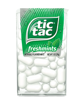 Tic Tac Mints Freshmint each Pack Big Pack 1.7 oz Each Unit Quantity 12 Units Per Box Sweet Browse at UsaCandyWholesale.Com
